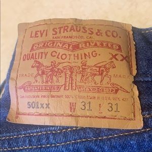 Levi’s 501XX